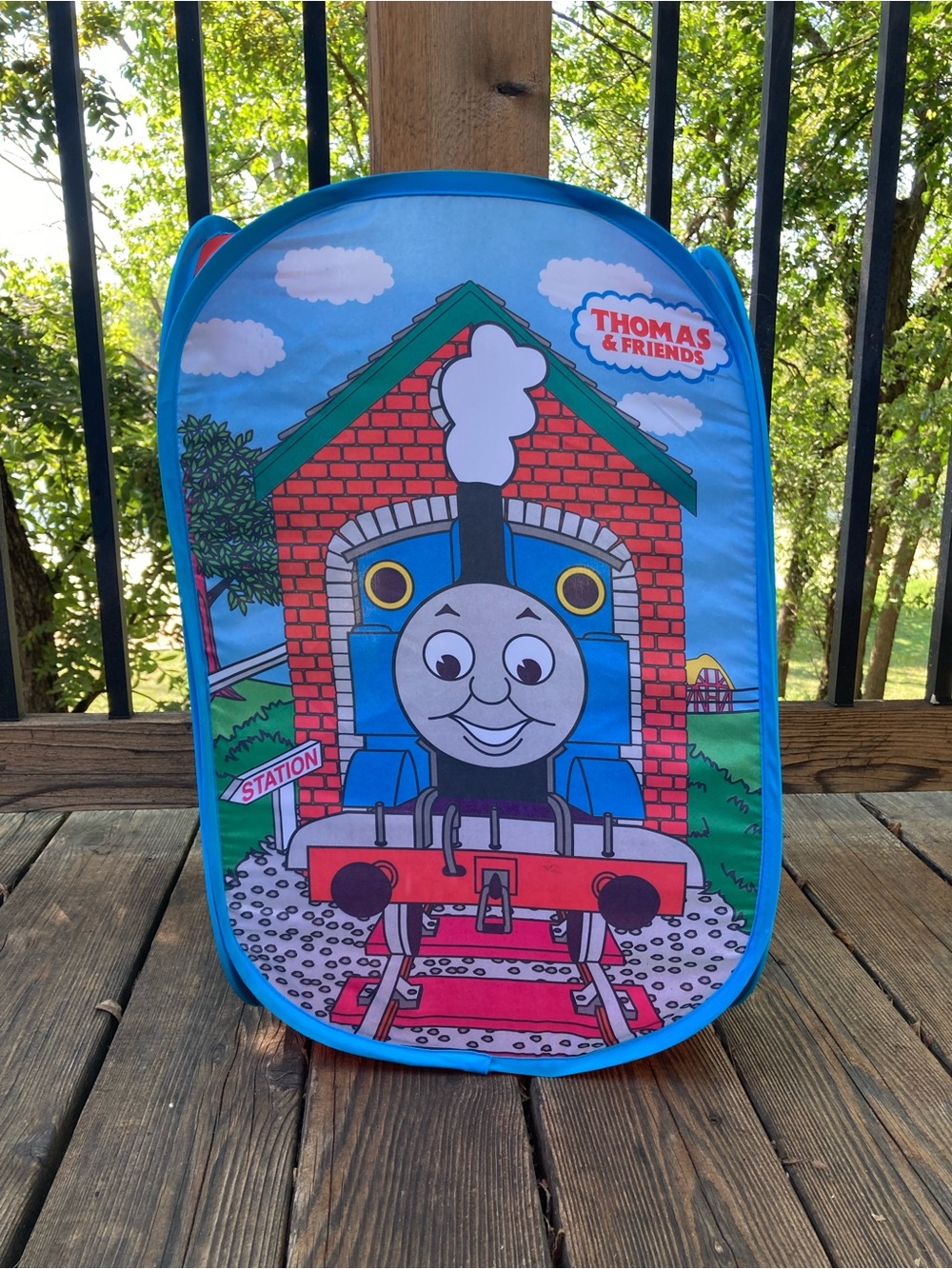 Thomas The Tank Engine & Friends Pop Up Laundry Hamper / Storage Bin Collapsible